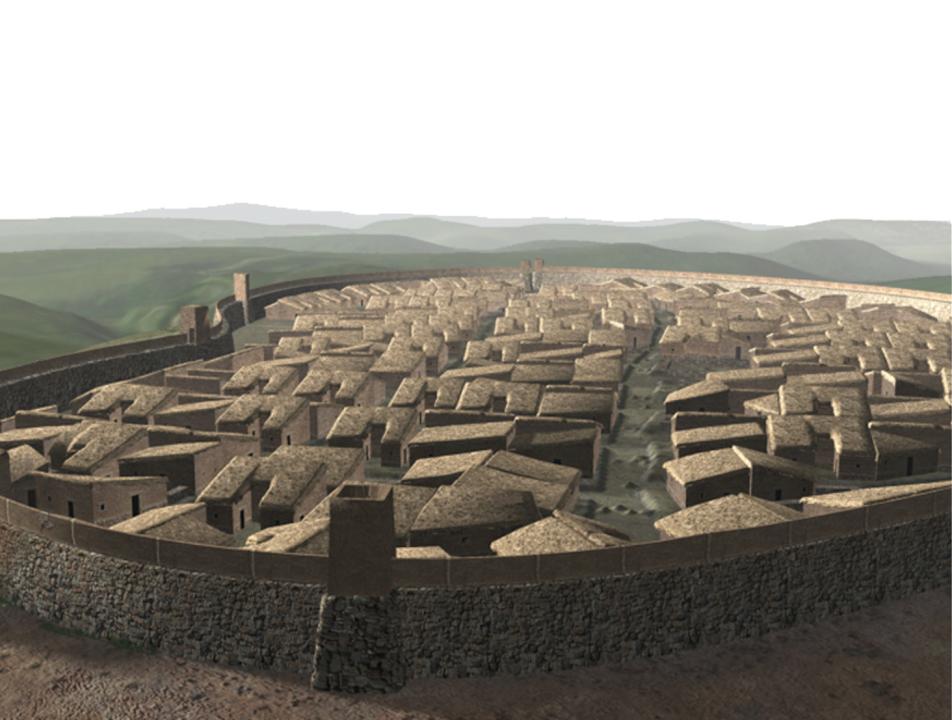 Reconstrucción de Numantia Numantia